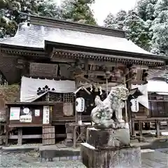 熱日高彦神社の狛犬