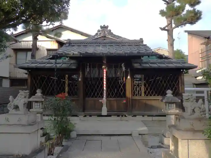 出雲路幸神社の本殿・本堂