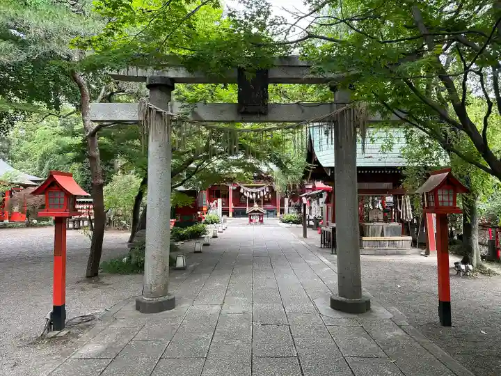 冠稲荷神社の鳥居