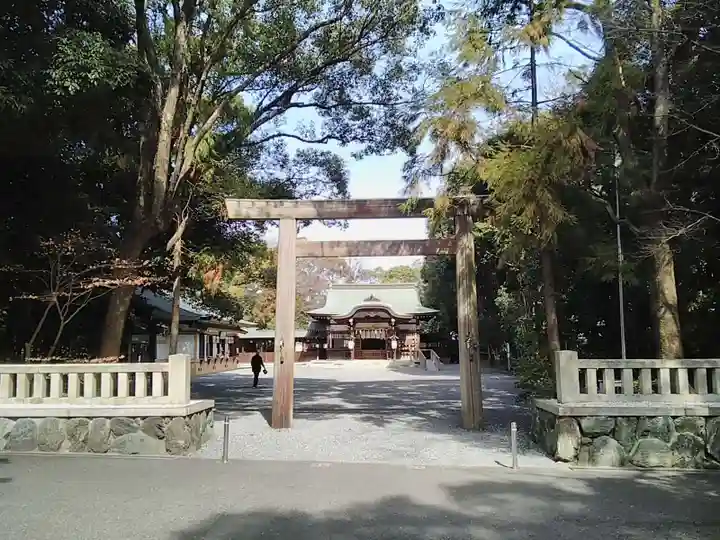 氷上姉子神社(熱田神宮摂社)の鳥居