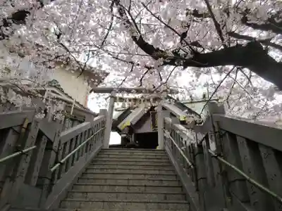 元三島神社の鳥居