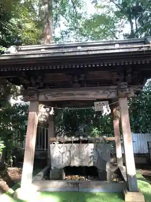 小平神明宮の手水舎