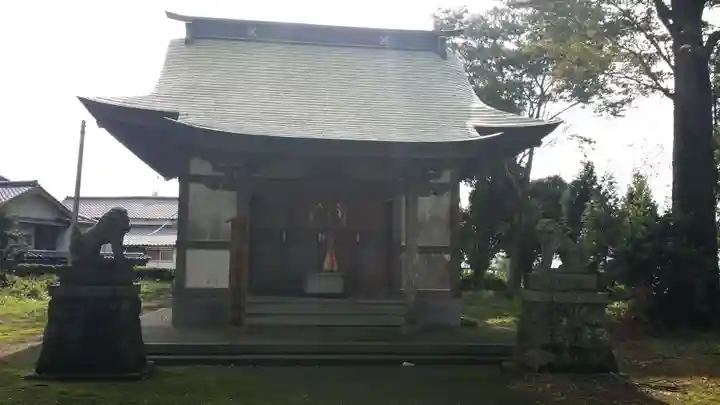 霜神社の本殿・本堂