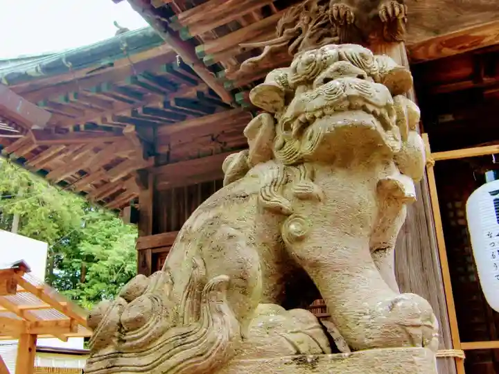 下総国三山 二宮神社の狛犬