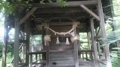 田笛神社の本殿・本堂