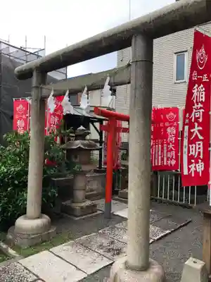 穏田神社の末社・摂社