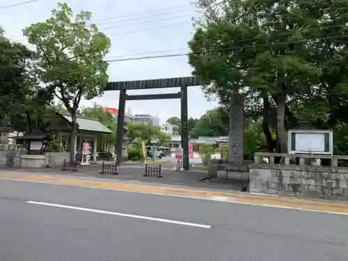 三重縣護國神社の鳥居