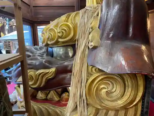 波除神社（波除稲荷神社）の狛犬