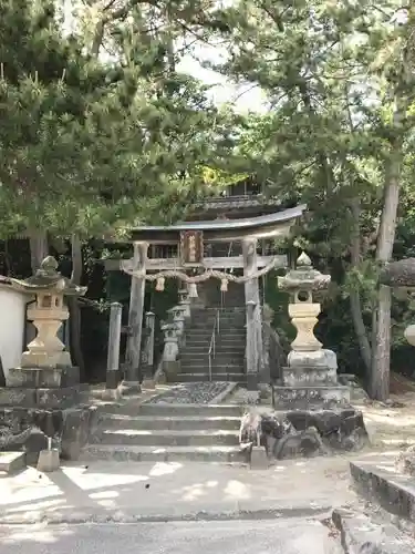 荒砂神社の鳥居