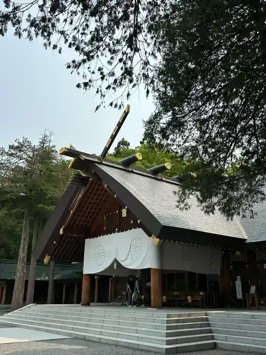 北海道神宮の本殿・本堂