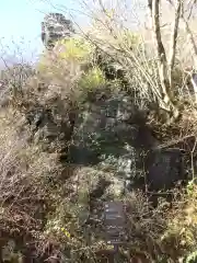 筑波山神社 女体山御本殿の周辺