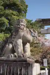 武田神社の狛犬