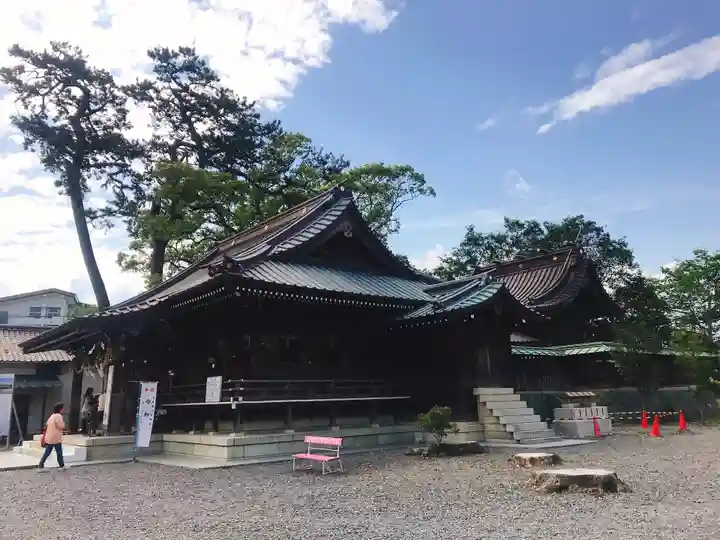 焼津神社の本殿・本堂