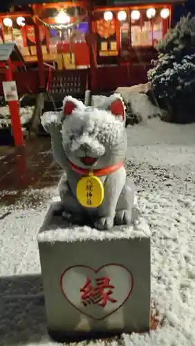 鹿角八坂神社の狛犬