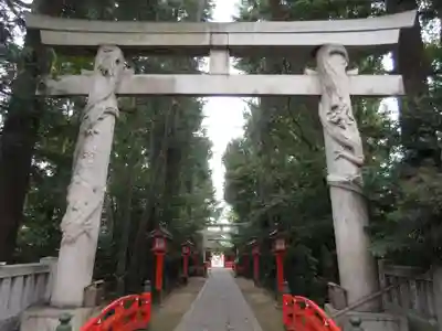 馬橋稲荷神社の鳥居