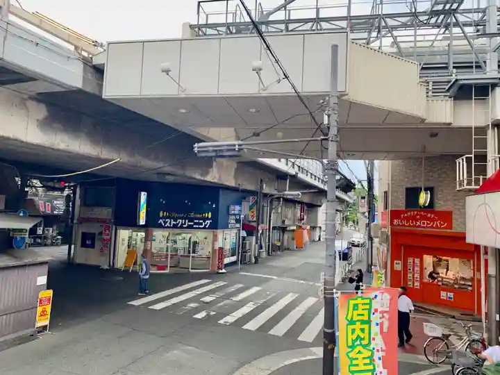 豊廣大神の周辺