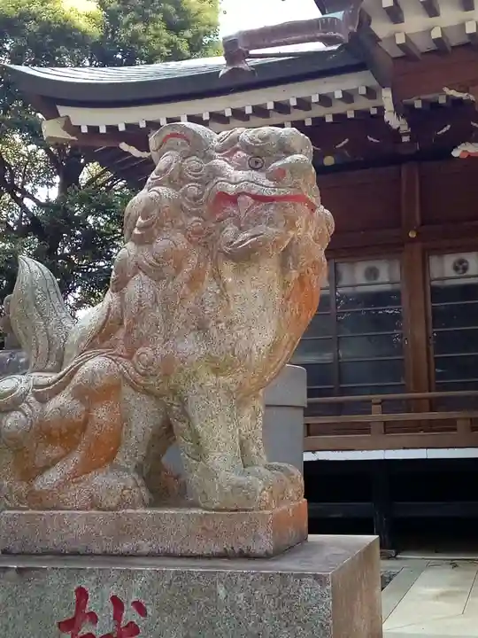 大戸神社の狛犬