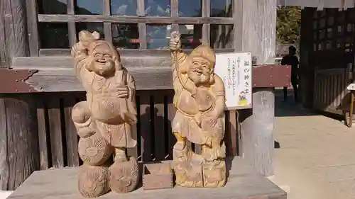 大洗磯前神社の像