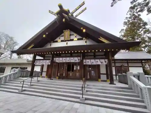 新琴似神社の本殿