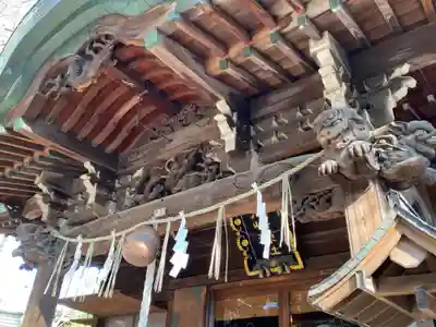 小野照崎神社の本殿・本堂