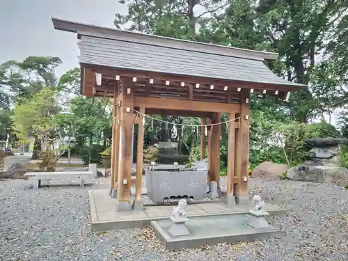 温泉神社の手水