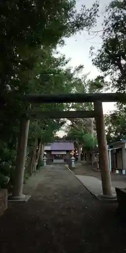 熊野神社の鳥居