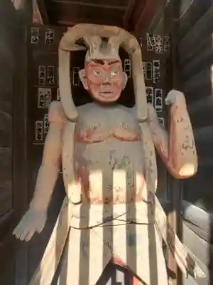 永福寺　童子堂の像