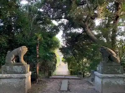 八幡神社の狛犬