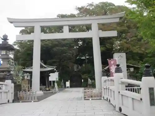 白旗神社の鳥居