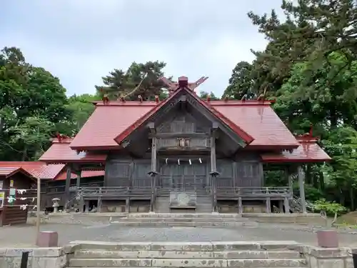 松前神社の本殿