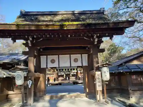 河合神社（鴨川合坐小社宅神社）の山門・神門