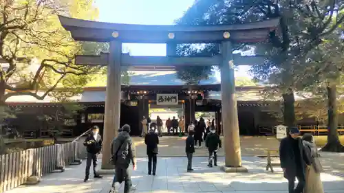 明治神宮の鳥居