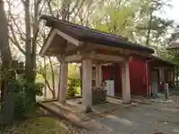 山中八幡社の手水舎