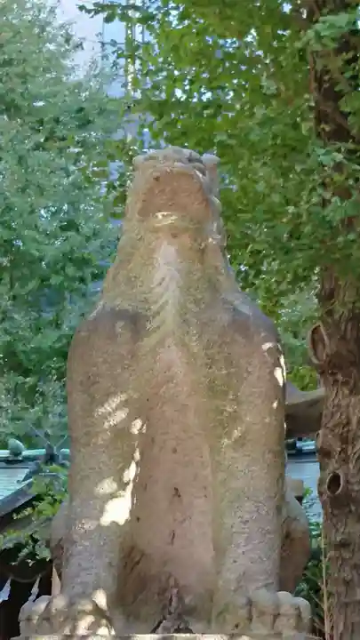 稲荷鬼王神社の狛犬
