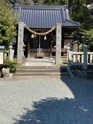 城井神社の本殿