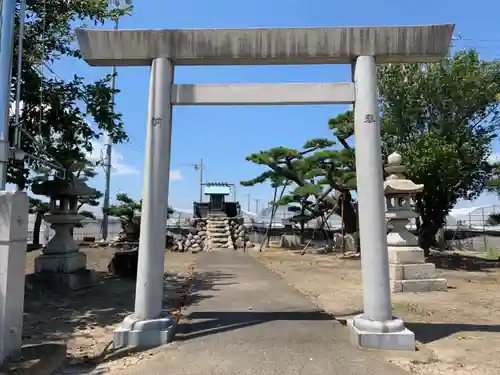 小和泉神社の鳥居