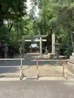 漆部神社の鳥居