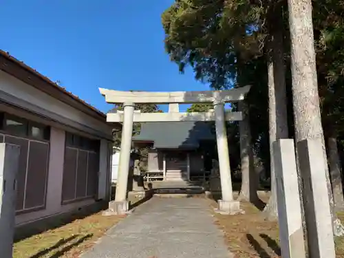 山神社の鳥居