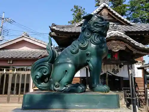 鬼鎮神社の狛犬