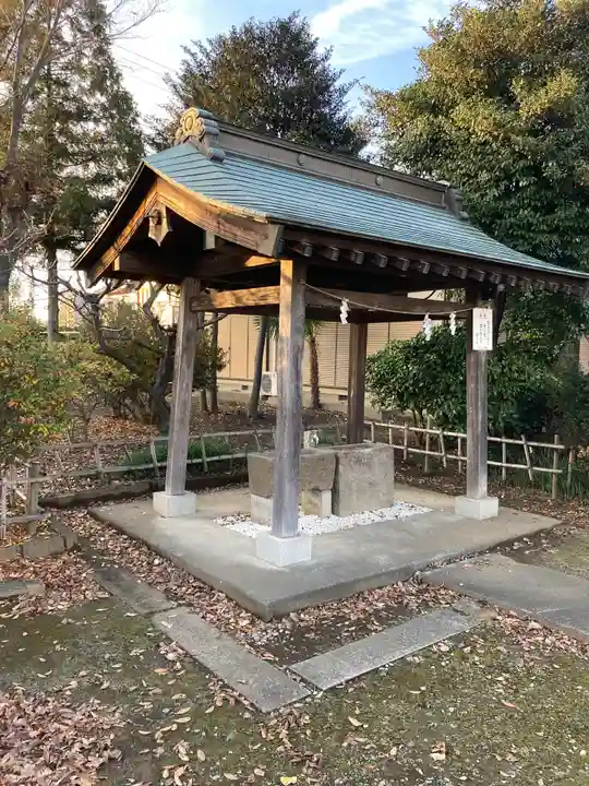 高岩天満神社の手水舎