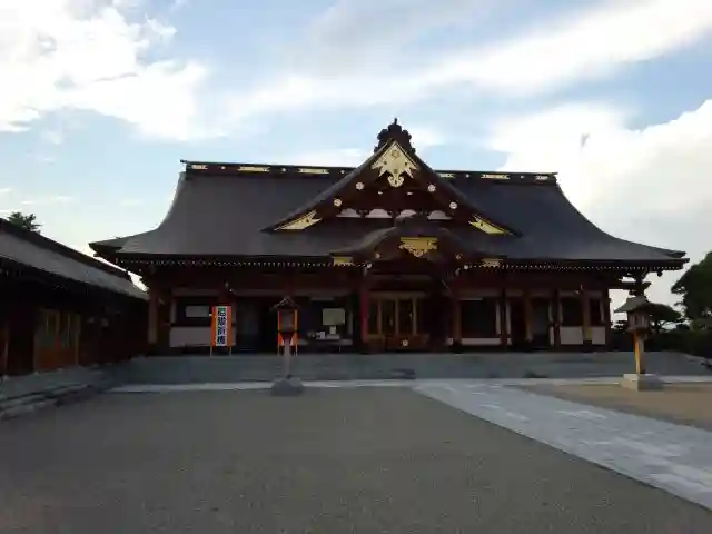 山形縣護國神社の本殿・本堂