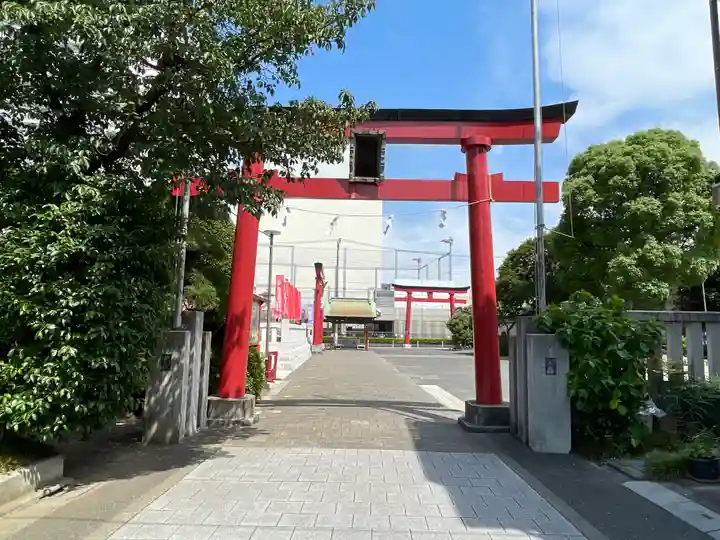 東京羽田 穴守稲荷神社の鳥居