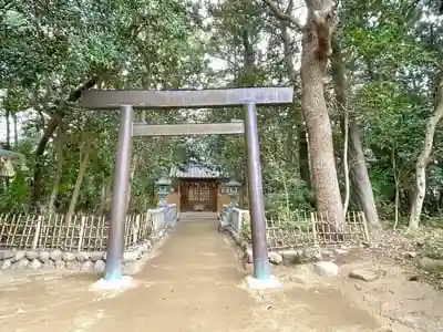 米之庄神社の鳥居