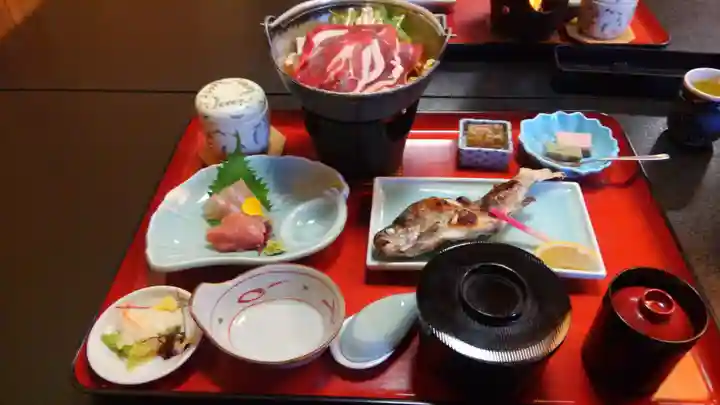 大山阿夫利神社の食事