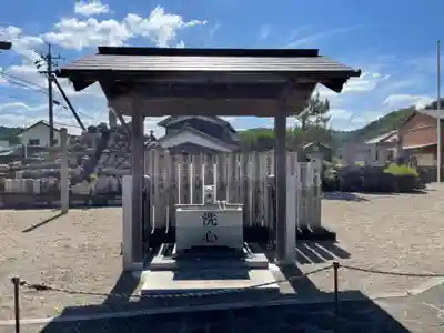 安楽寺の手水舎