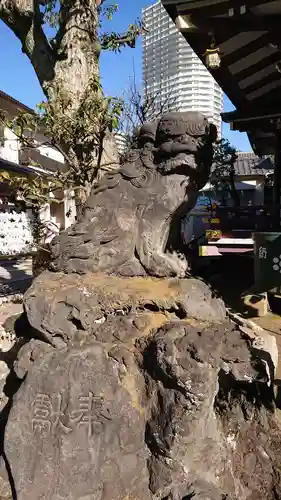 高木神社の狛犬