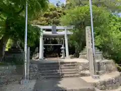 比佐豆知菅原神社の鳥居
