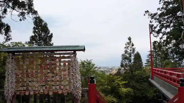 八幡朝見神社の景色