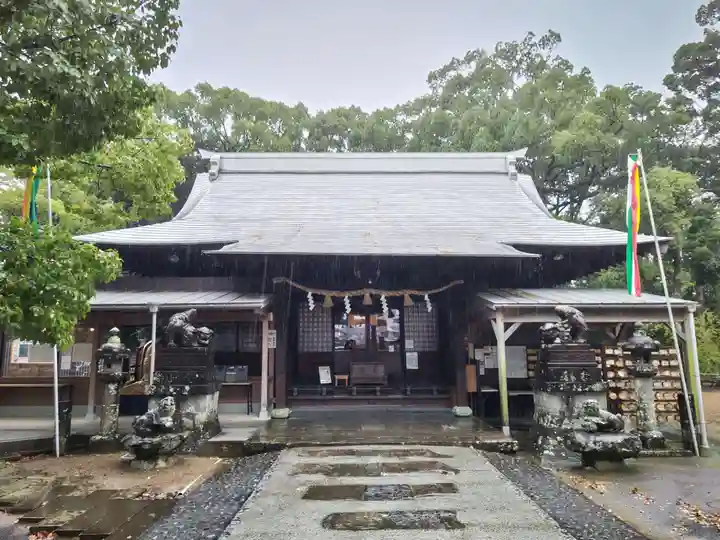 諫早神社(九州総守護 四面宮)の本殿・本堂