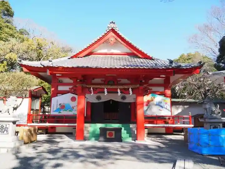米之宮浅間神社の本殿・本堂